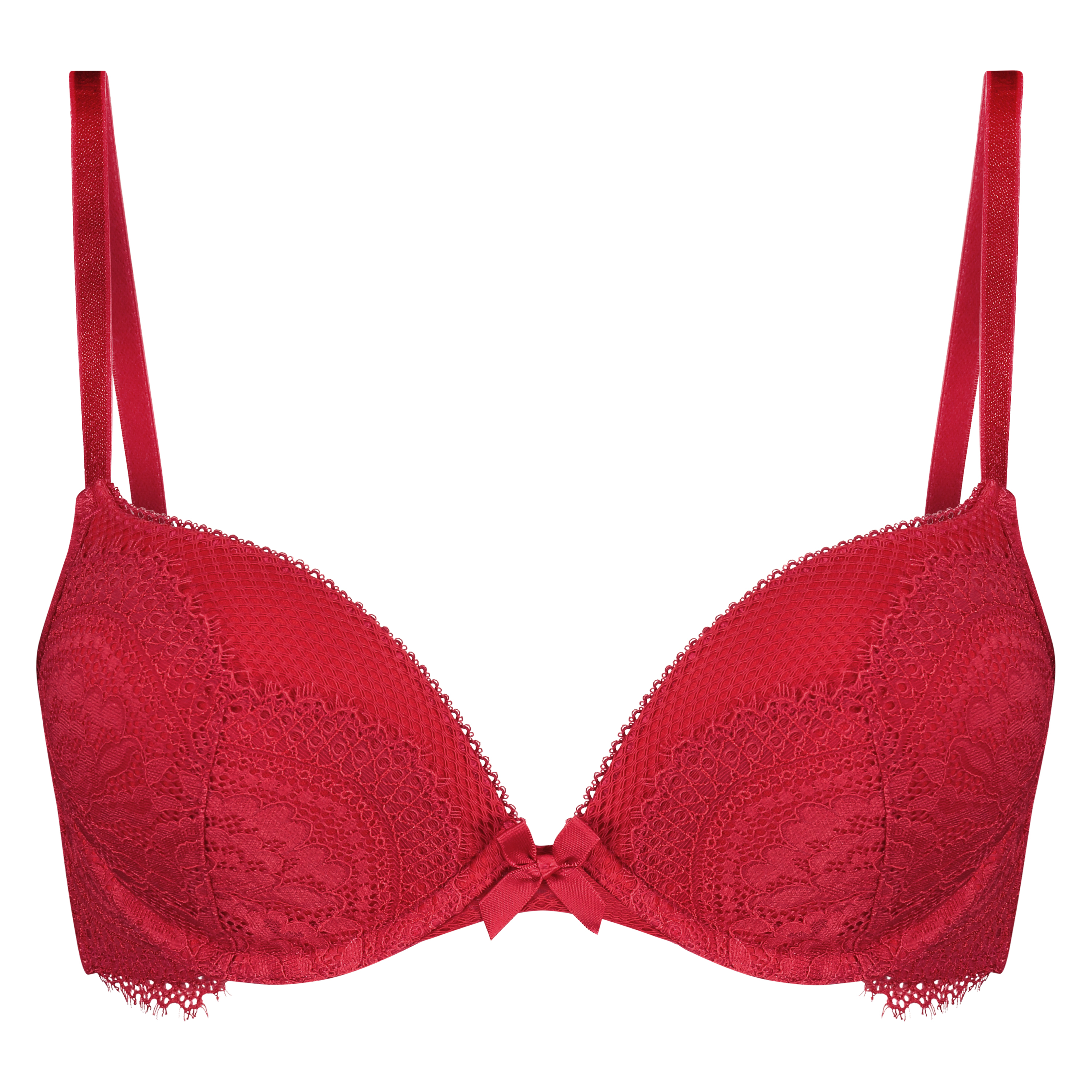 Voorgevormde maximizer beugel bh Valentina, Rood, main