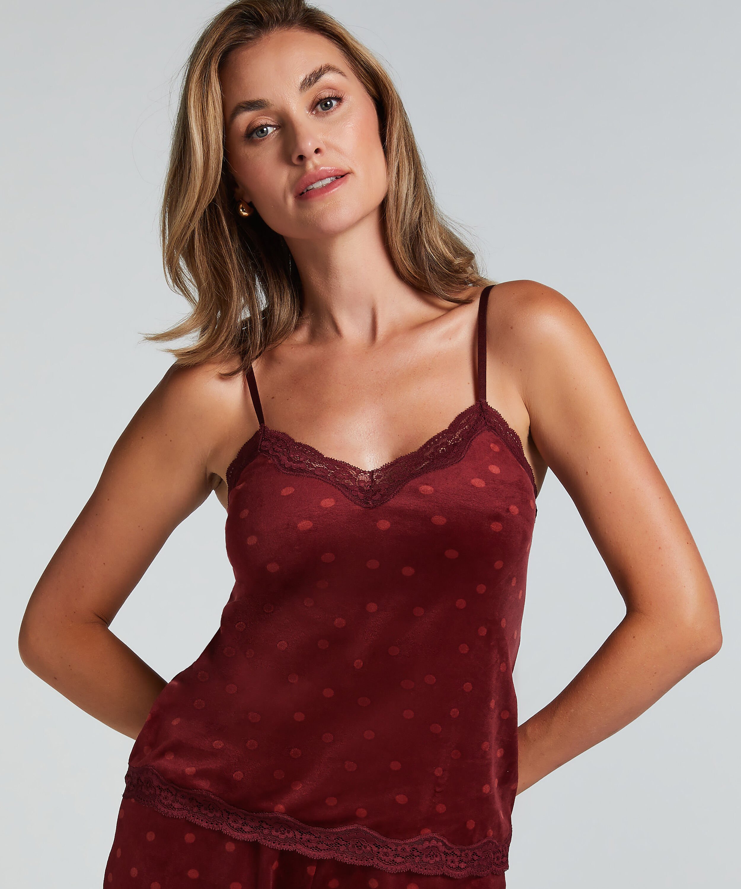 Cami top Velours Lace