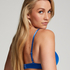 Voorgevormde beugel bh Plunge, Blauw