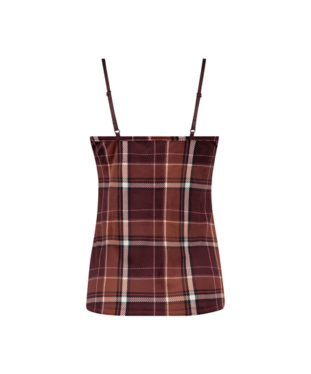 Camisole velours, Pourpre