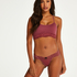 Seamless bralette Marine, Rood