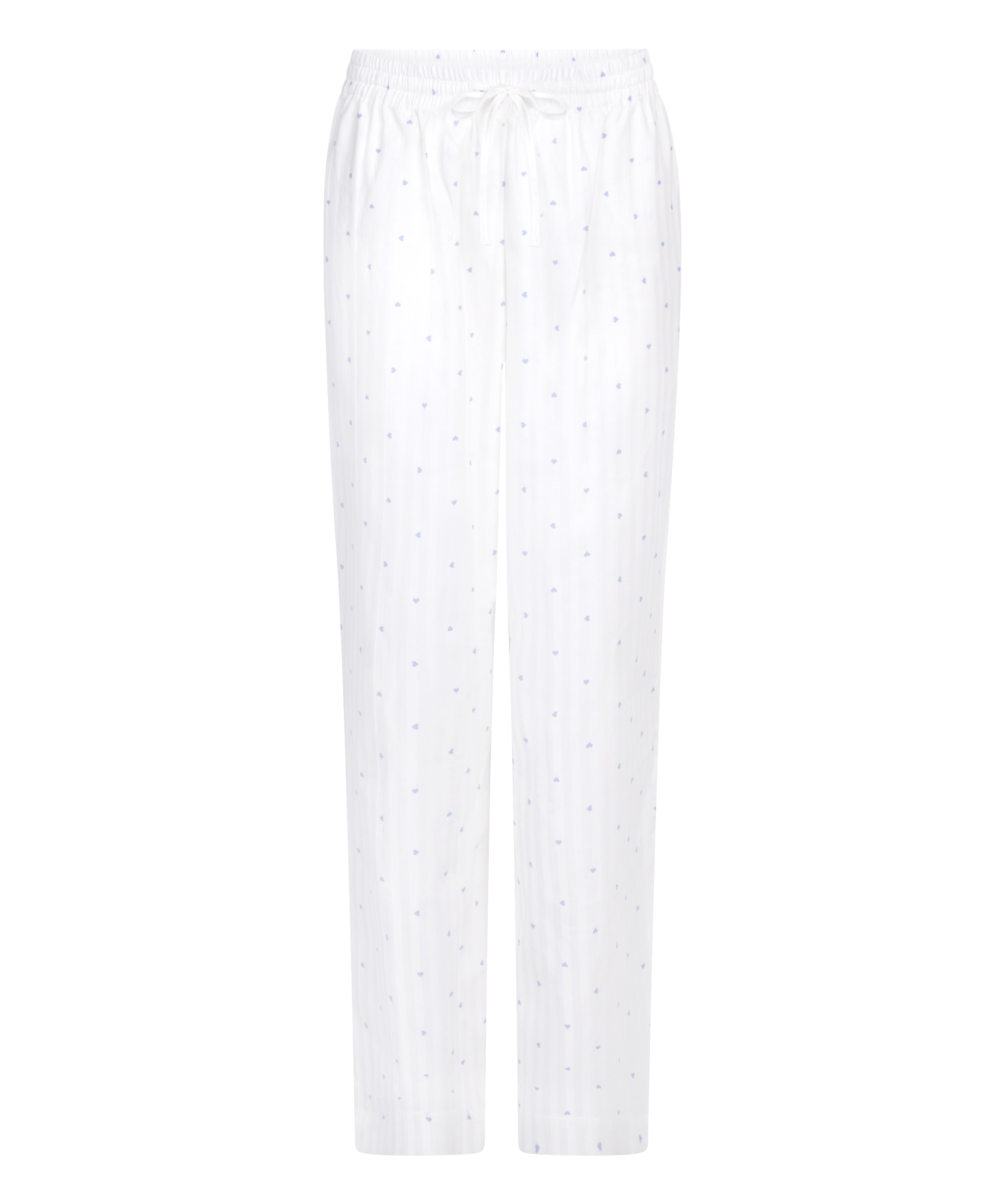 Pantalon de pyjama Jacquard Hearts, Bleu, main