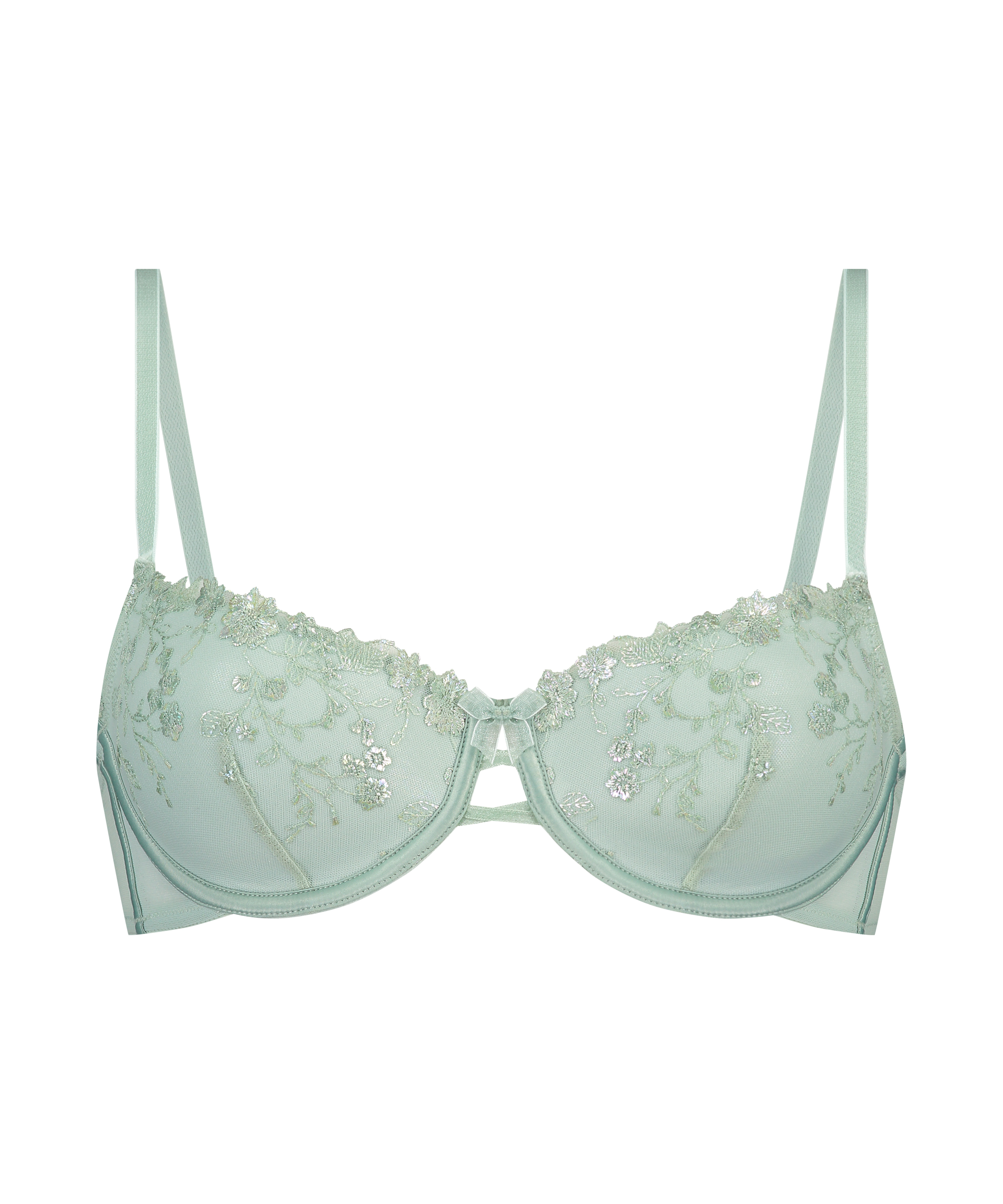 Soutien-gorge &agrave; armatures pr&eacute;form&eacute; Lillia, Vert, main