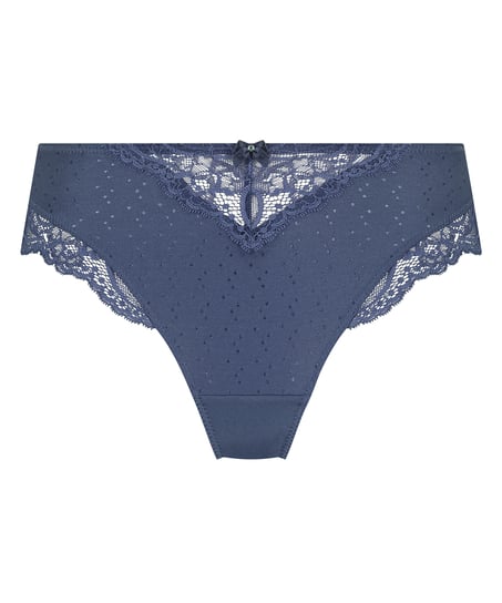 Hoge slip Sophie, Blauw