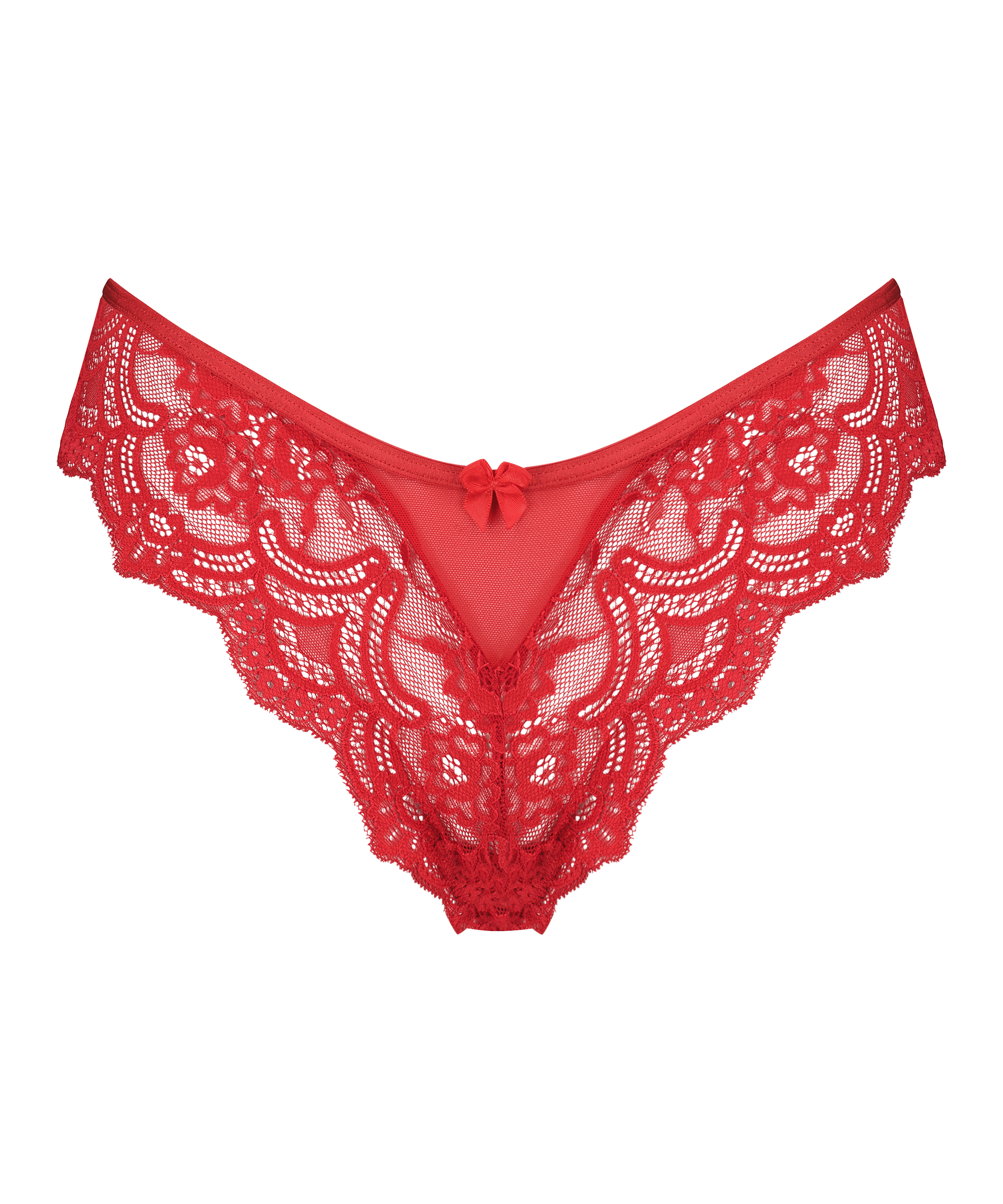 Hoog uitgesneden brazilian Heather, Rood, main