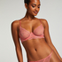 Soutien-gorge non-rembourré à armatures Isabelle, Rose