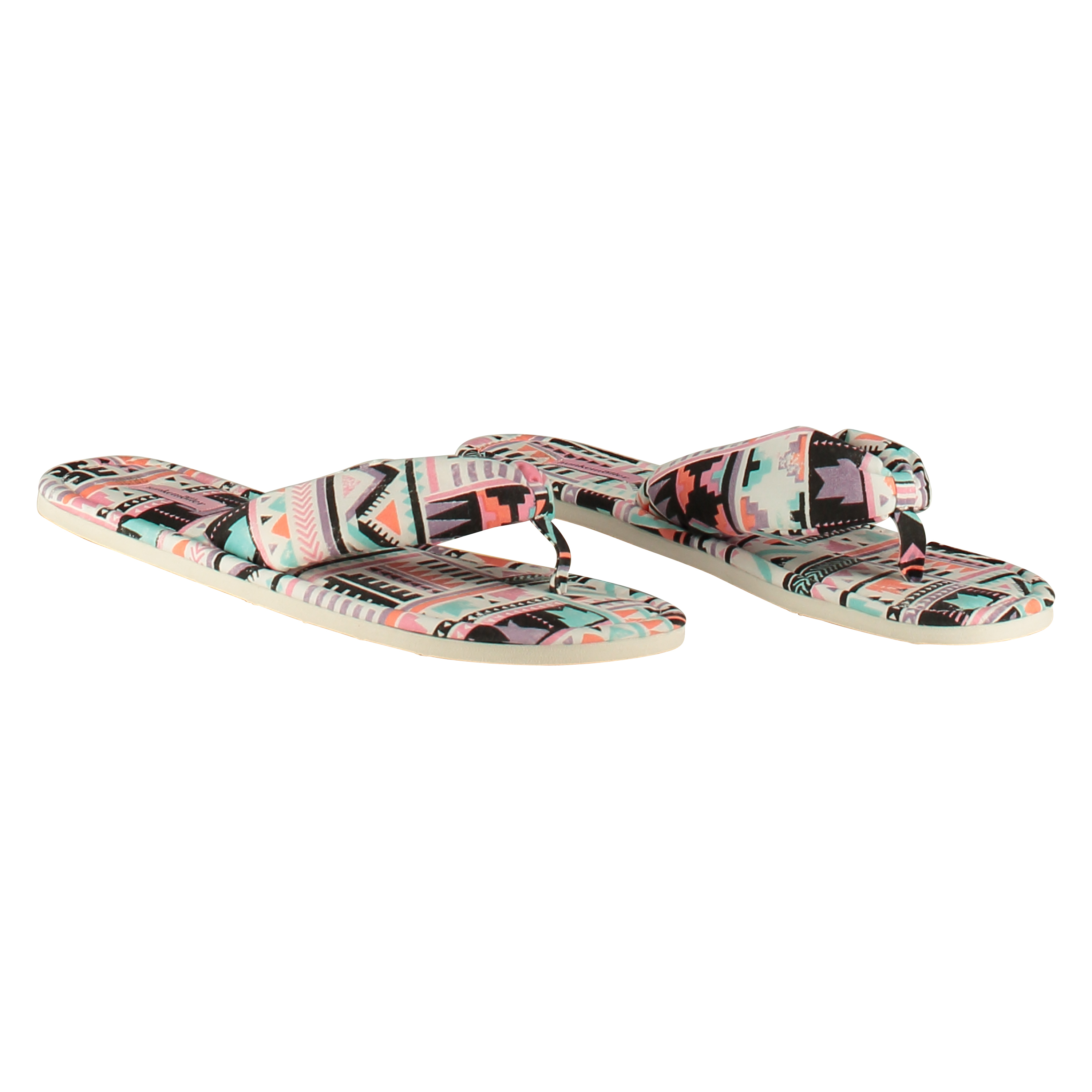 Flip-flops Poplin, Blanc, main