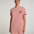 Nachthemd ronde hals, Rood