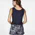 Pyjama short Woven, Blauw