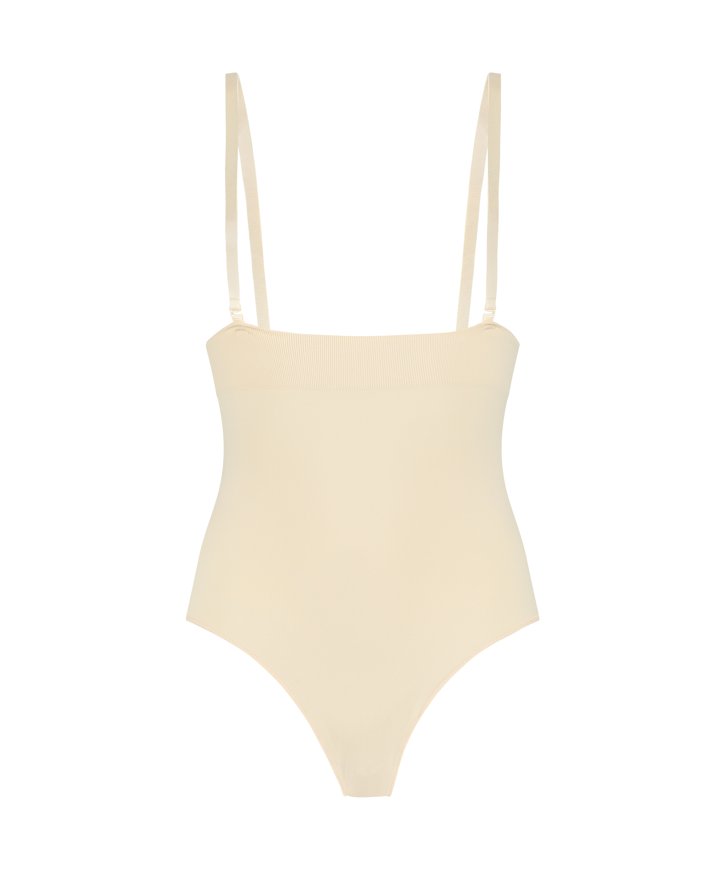 Naadloze corrigerend slip met hoge taille, Beige, main