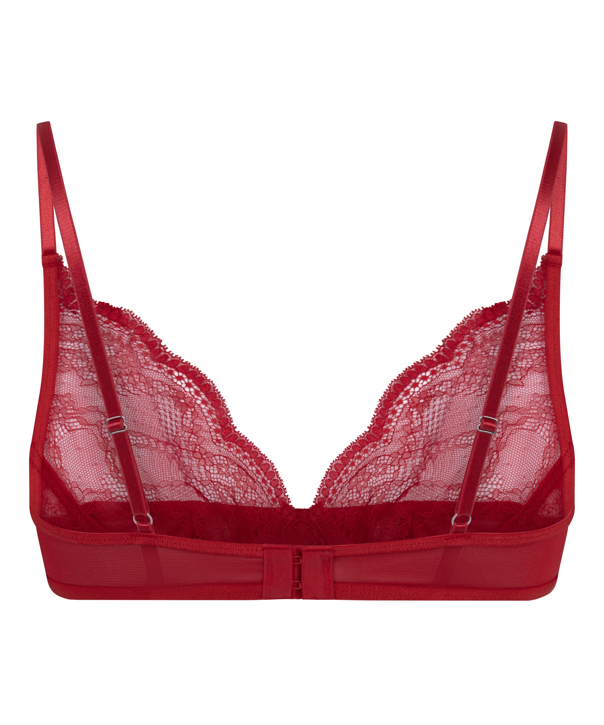 Soutien-gorge à armatures non-préformé Isabelle, Rouge, main