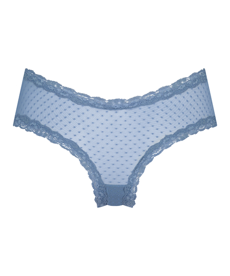 Brazilian V-shape mesh, Blauw