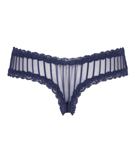 Brazilian V-shape mesh, Blauw