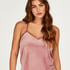 Top Velours Lace, Rose