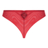 Slip br&eacute;silien Marianna, Rouge