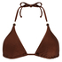 Triangel bikinitop Kallua, Bruin