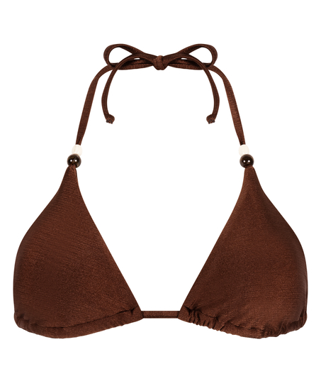 Triangel bikinitop Kallua, Bruin