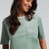Top Velours Pocket, Groen