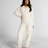 Onesie Fleece, Wit