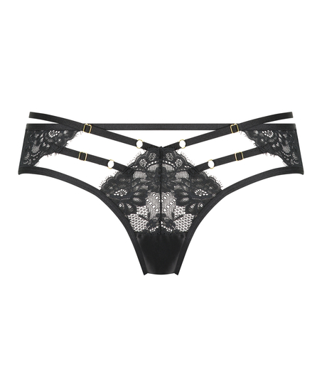 Slip br&eacute;silien Iggy, Noir