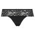 Boxer string Bianca, Noir
