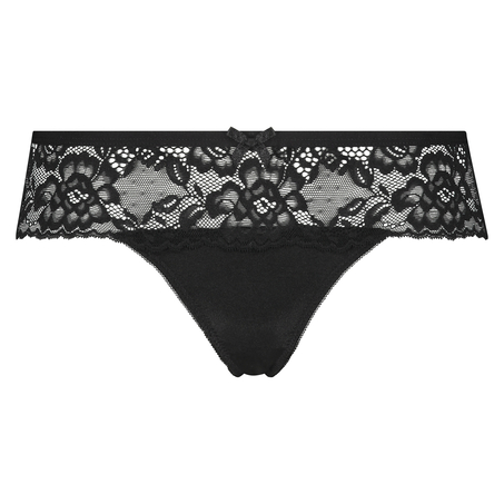 Boxer string Bianca, Noir