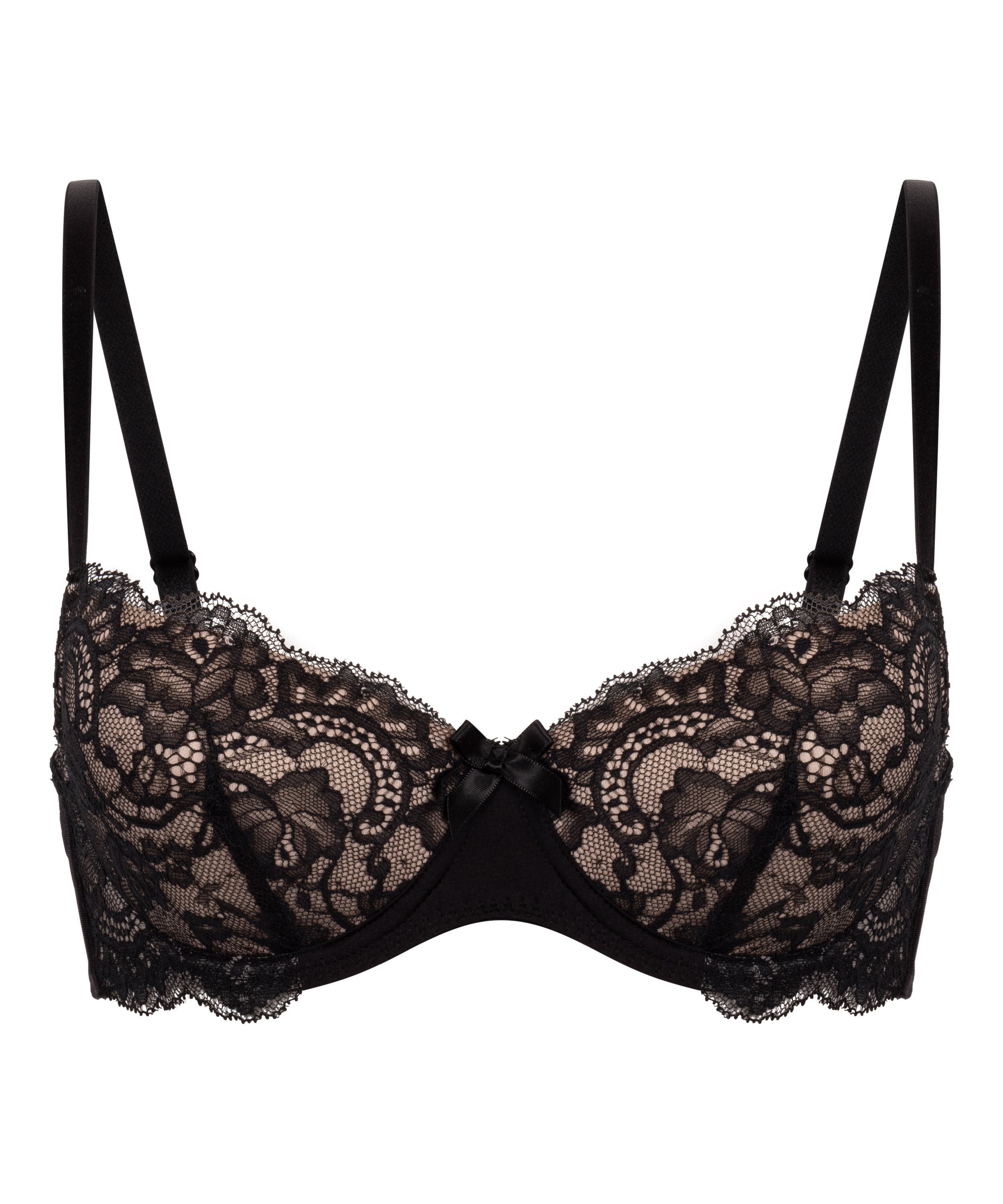 Voorgevormde beugel bh Teddy, Zwart, main