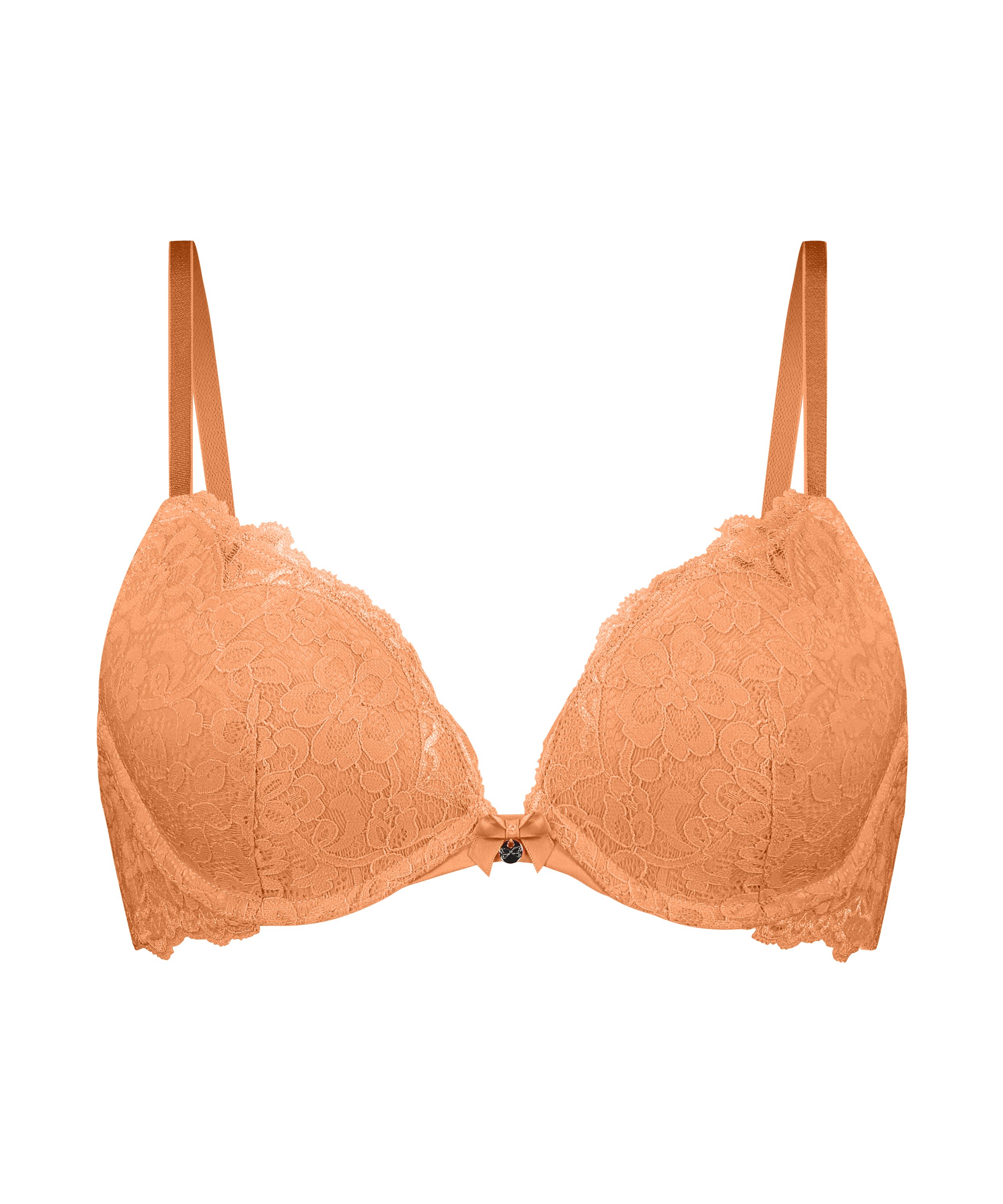 Voorgevormde push-up beugel bh Marine, Oranje, main