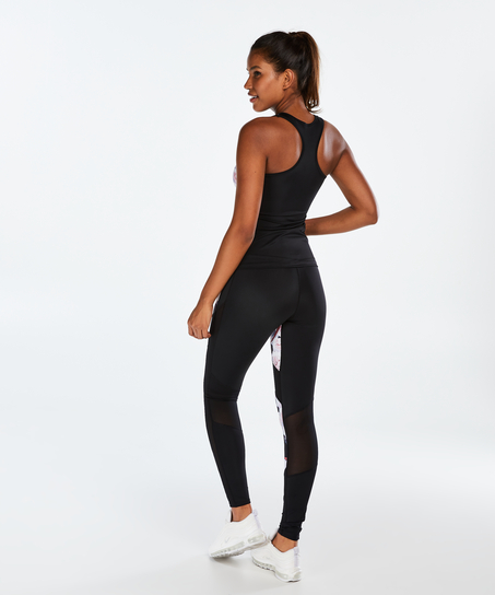 HKMX Sport slim fit d&eacute;bardeur, Noir