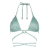 Haut de bikini triangle Sydney, Bleu