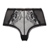 Slip brésilien Cali Curvy, Noir