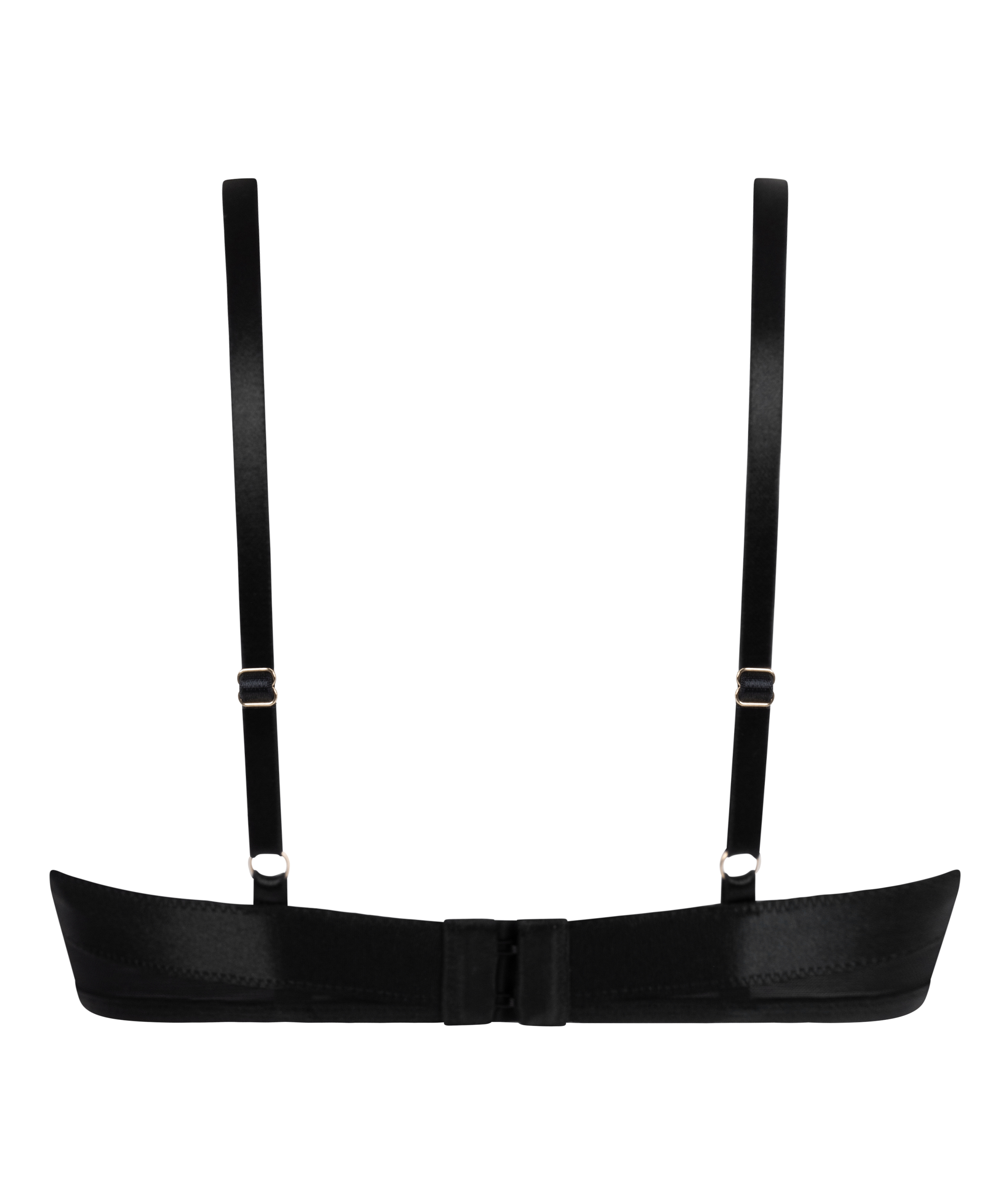 Niet voorgevormde beugel bh Nisha, Zwart, main