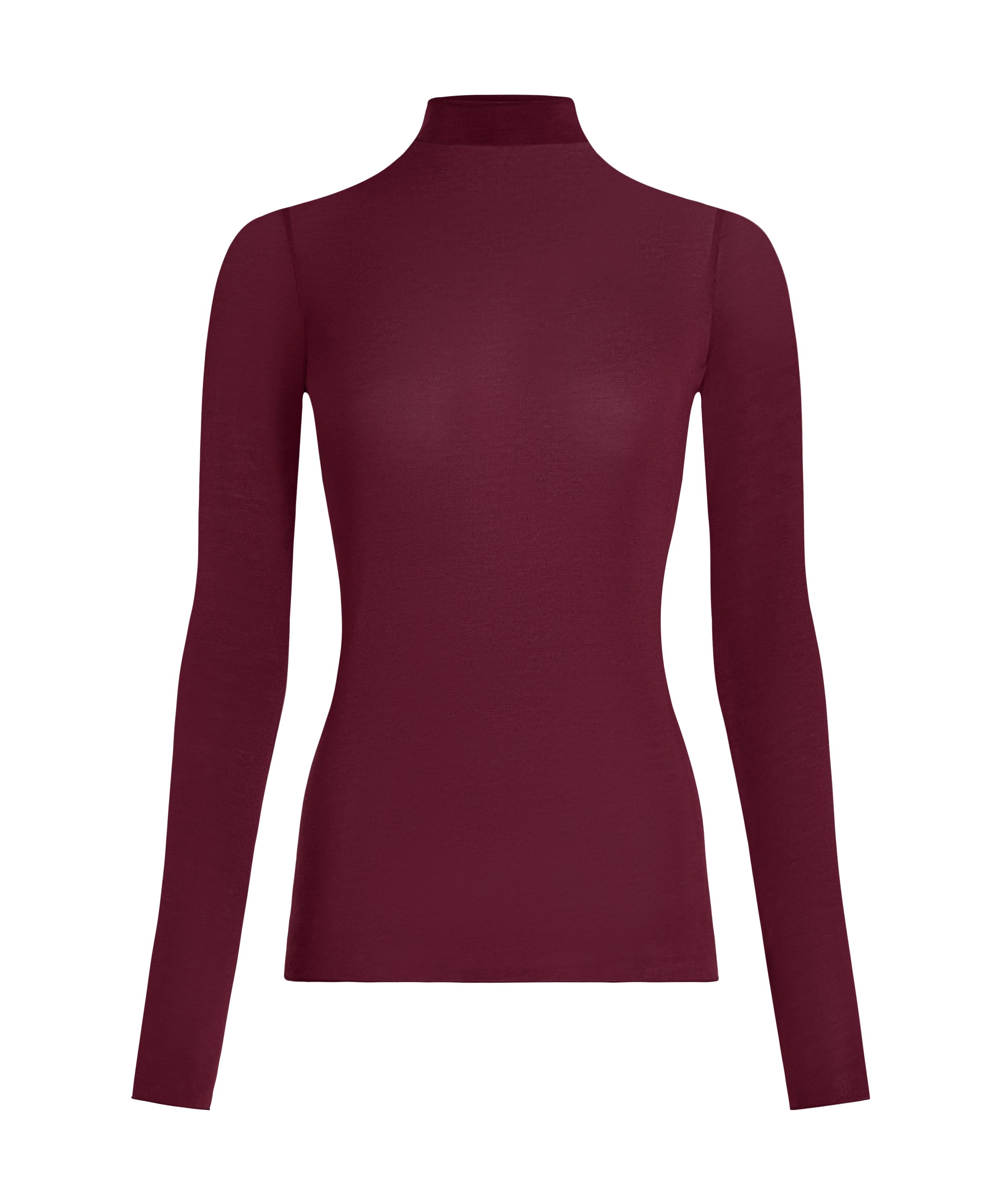 super soft Turtleneck shirt met Cashmere, Paars, main