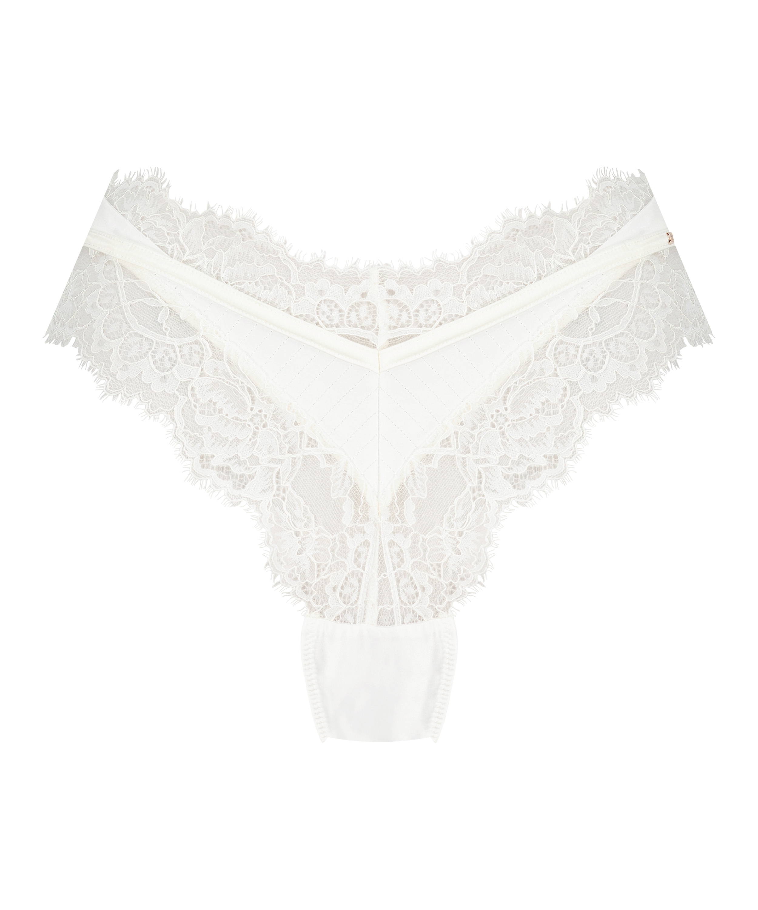 Hoog-uitgesneden brazilian Erika, Wit, main