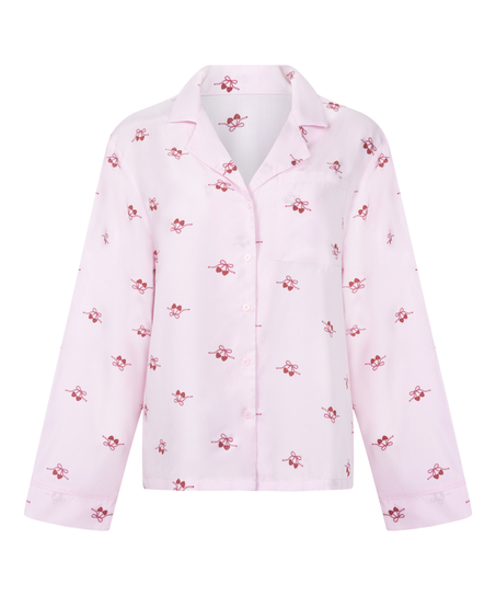 Veste tiss&eacute;e Cherry, Rose