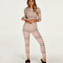Cadeauset Lange Pyjama Set, Geel