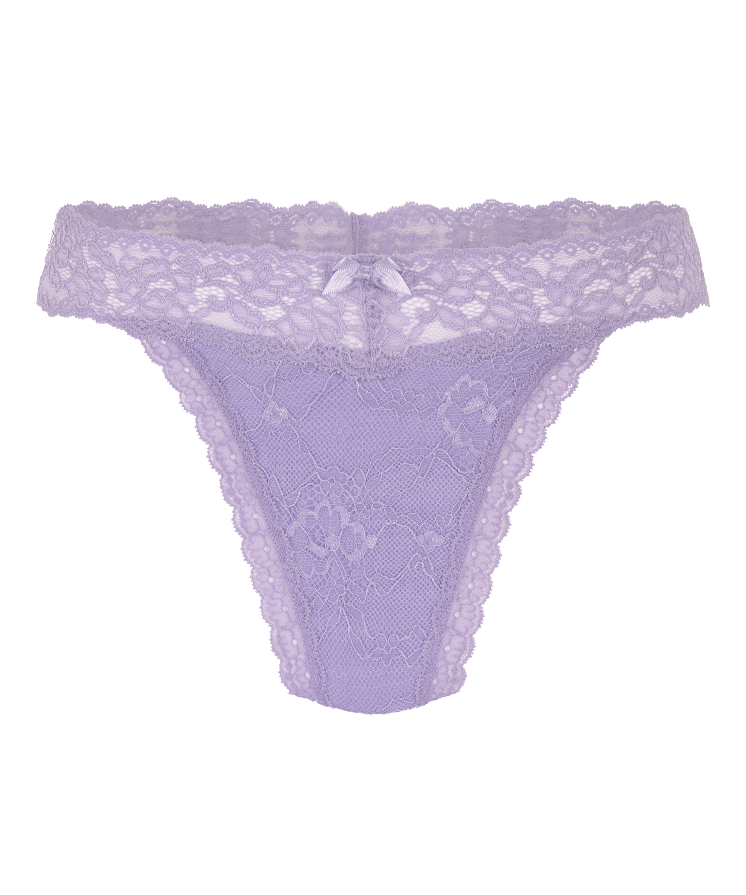 String extra bas Madison, Pourpre, main