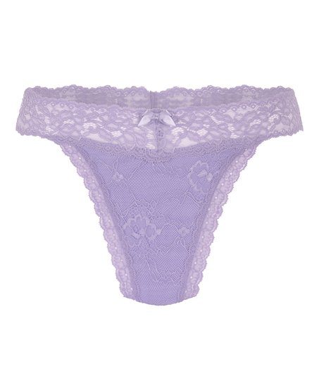 String extra bas Madison, Pourpre
