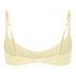 Pointelle Bralette, Geel