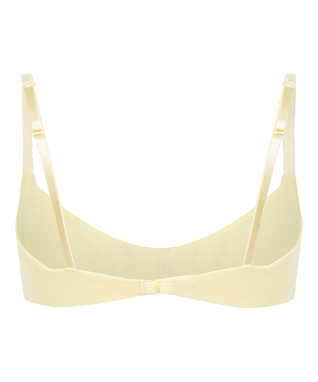 Pointelle Bralette, Geel