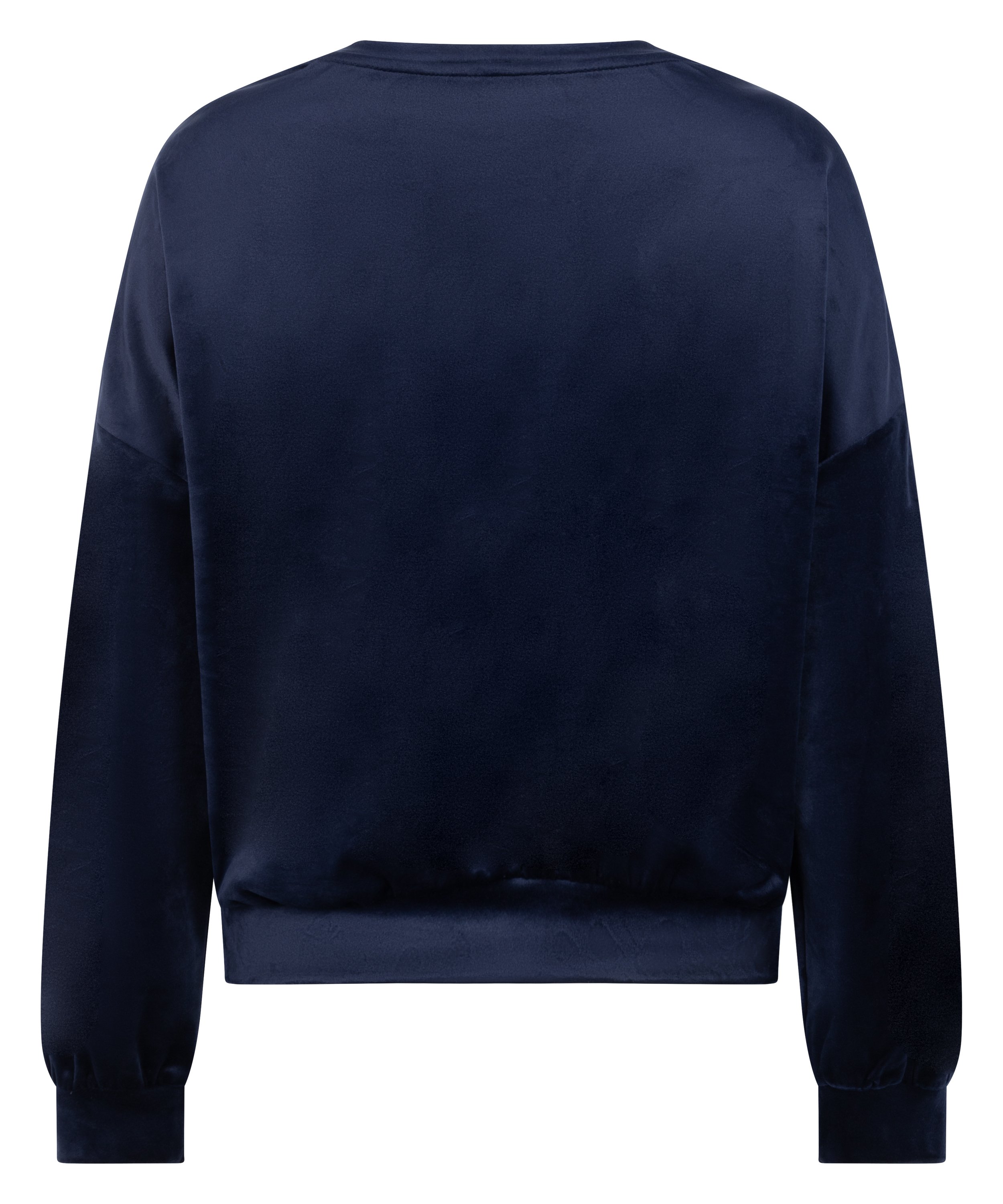 Velours Top, Blauw, main