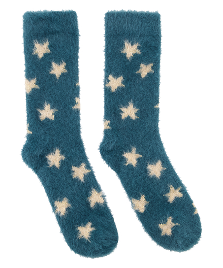 Chaussettes Duveteuses, Rose