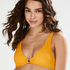 Bikini Crop top Goldenrod, Jaune