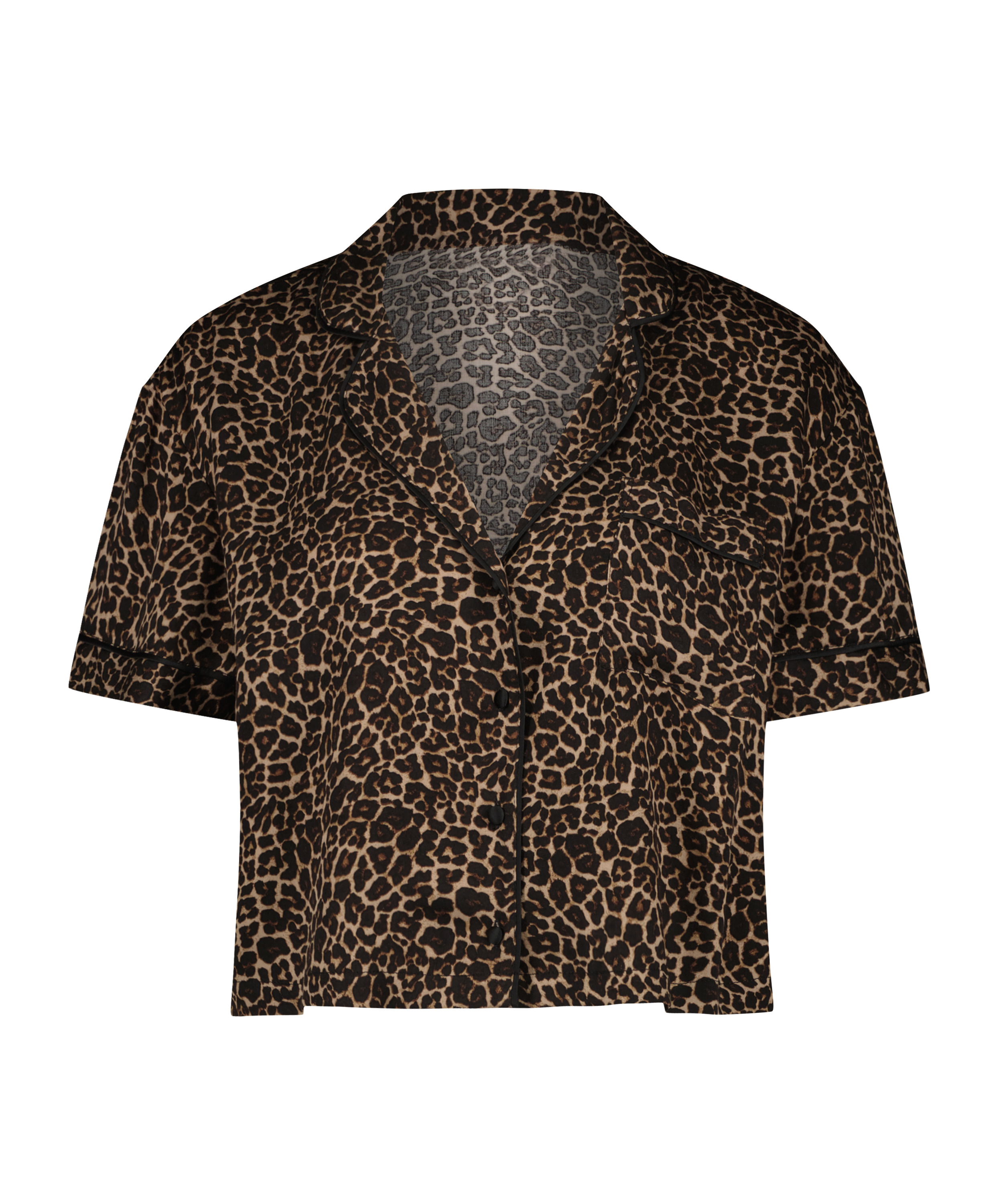 Pyjamatop, Zwart, main