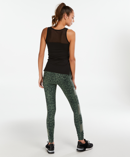 HKMX Tank top mesh, Zwart