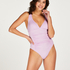 Maillot de bain Shaping Scallop, Pourpre