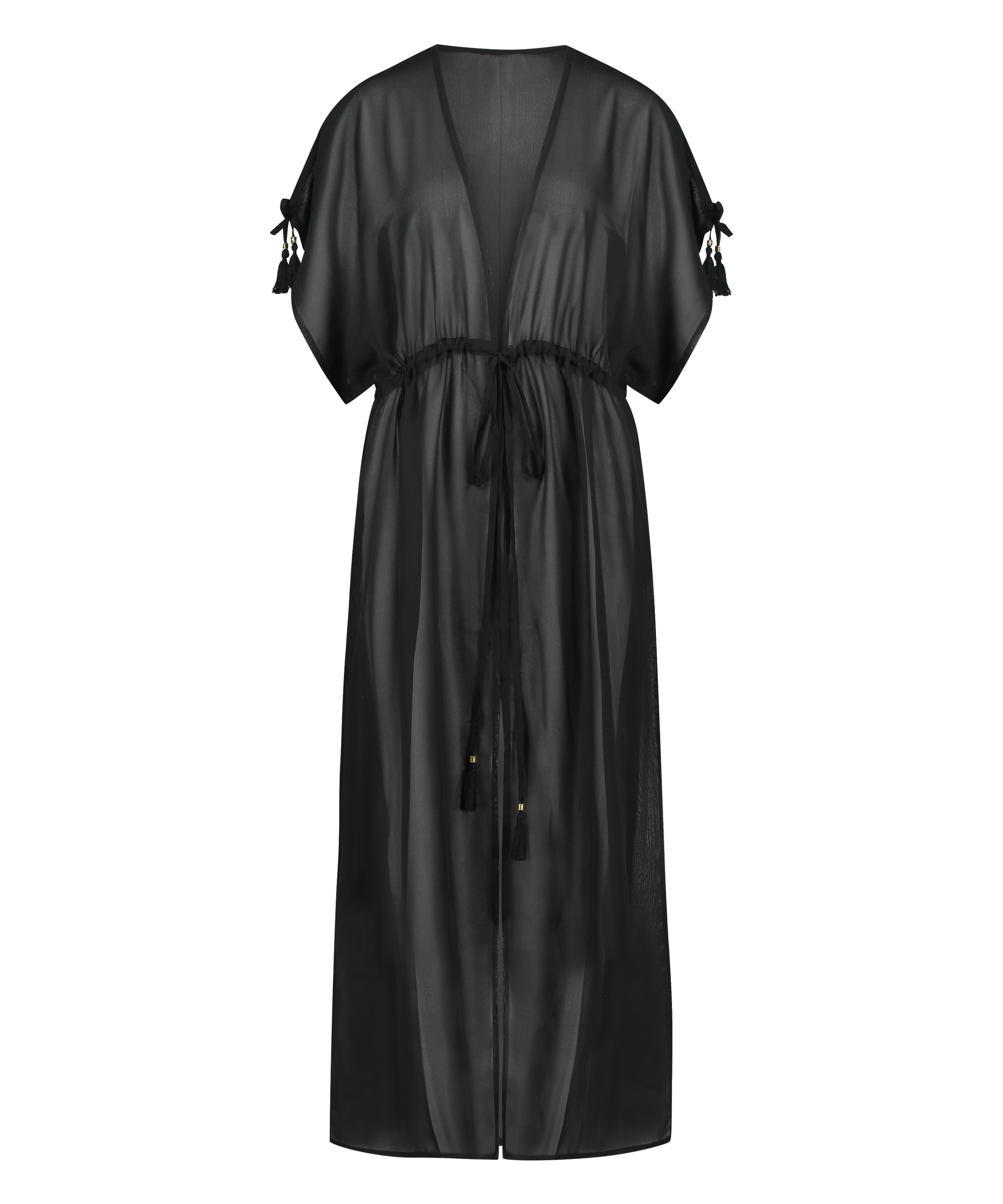 Sheer Kimono, Noir, main