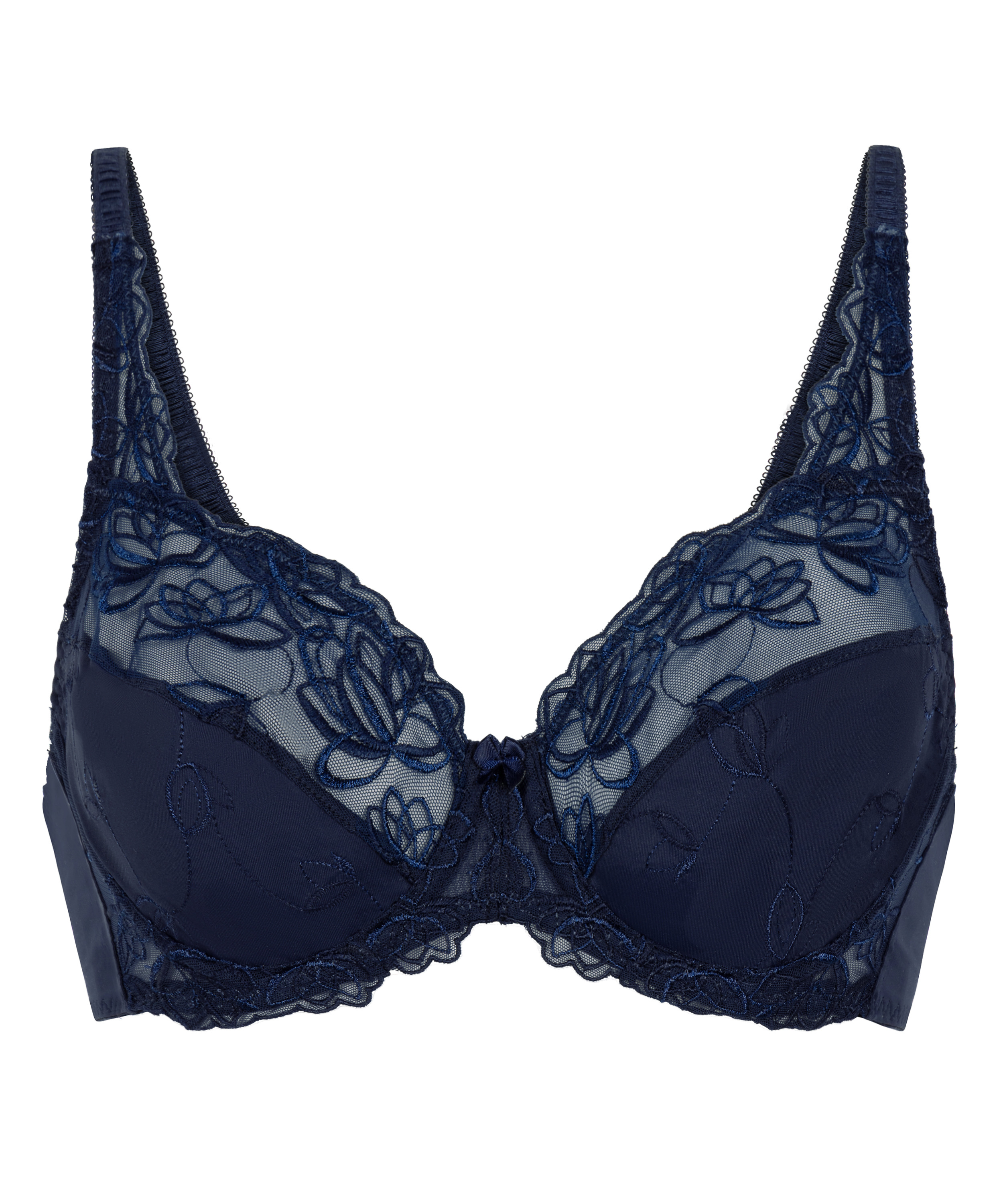 Soutien-gorge à armatures non-préformé Diva, Bleu, main