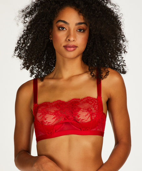 Soutien-gorge à armatures non-préformé Elissa, Rouge