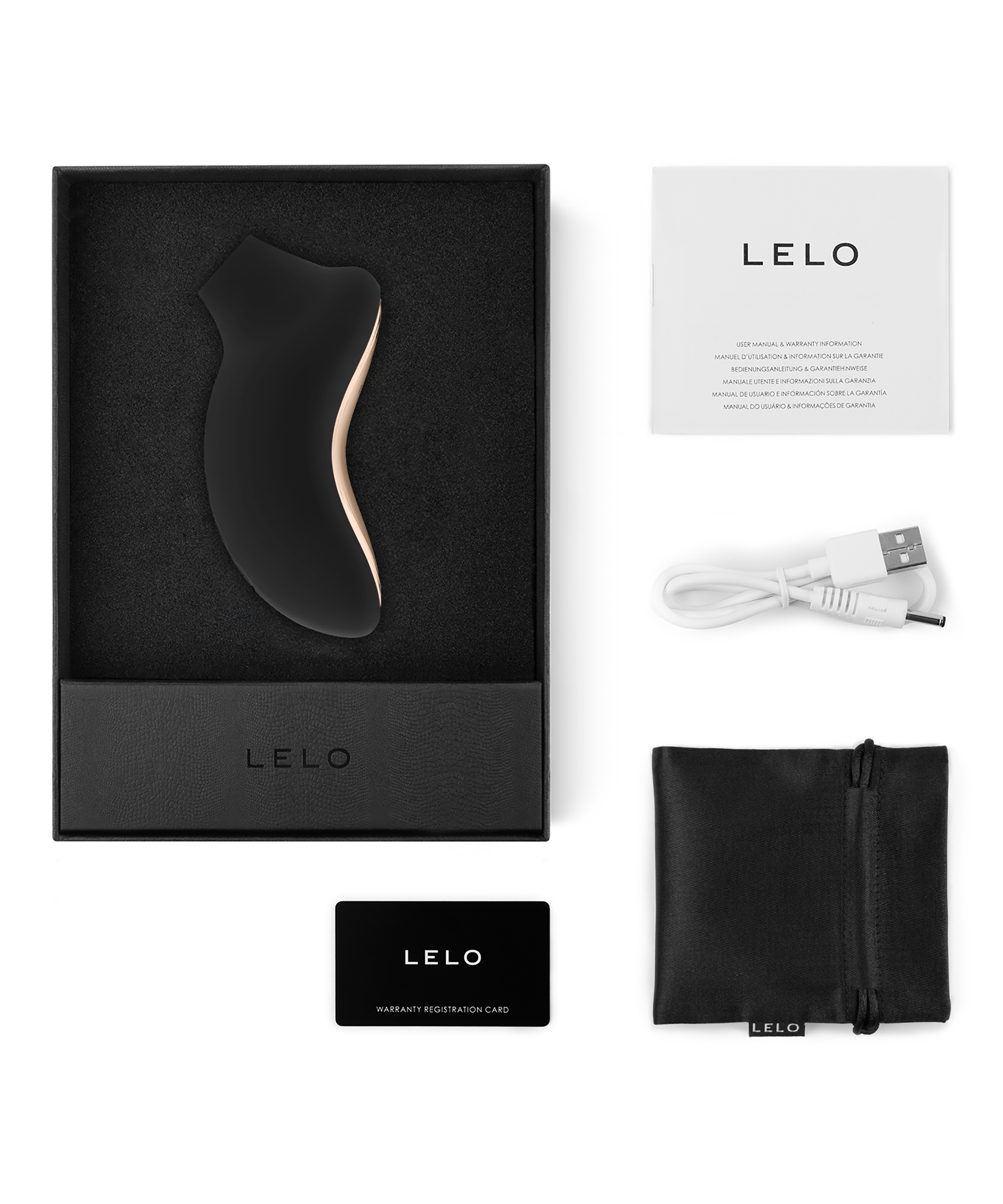 LELO SONA™ 2, Noir, main